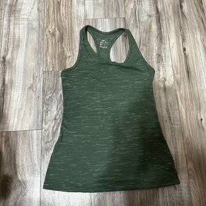 Nike Women’s DRI-FIT Racerback. Tank Top W Mesh Back Green Size XS